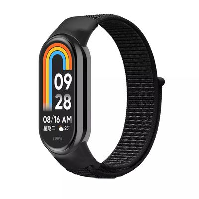 Ремінець Nylon Loop Xiaomi Mi Band 8 ; 9 ; 10 Black 789477