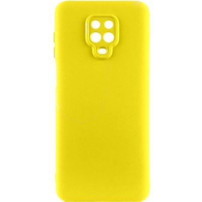 Чохол Silicone Cover Lakshmi Full Camera (A) для Xiaomi Redmi Note 9s / Note 9 Pro / Note 9 Pro Max (Жовтий / Flash) 54546 Чехол