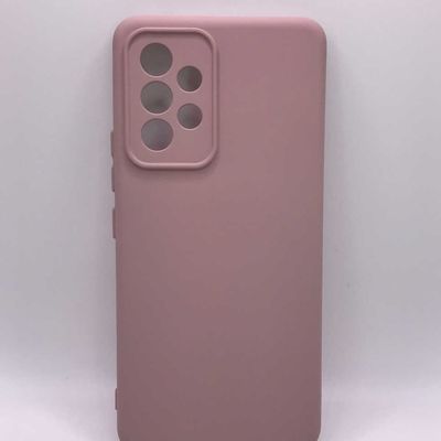 Чохол Silicone Cover Lakshmi Full Camera (A) для Samsung Galaxy A53 5G (Рожевий / Pink Sand) Чехол