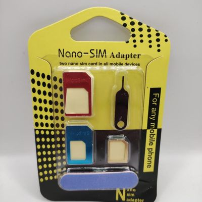 Перехідник під сім-карту nano-sim з пилочкою 26663