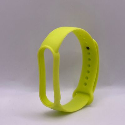 Ремінець Silicone Xiaomi Mi Band 5/6 lime green 28881* Китай