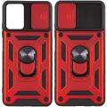 Ударостійкий чохол Camshield Serge Ring для Xiaomi Redmi Note 11 (Global) / Note 11S (Червоний) 00053590 Чехол
