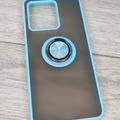 TPU+PC чехол Deen ColorEdgingRing for Magnet для ZTE Blade V30 (Голубой) 53043