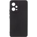 Чохол Silicone Cover Lakshmi Full Camera (A) для Xiaomi Poco X5 5G / Redmi Note 12 5G (Чорний / Black) 63851 Чехол