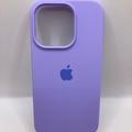 Чохол Silicone Case Full Protective (AA) для Apple iPhone 14 Pro (6.1) (Бузковий / Dasheen) 55730 Чехол