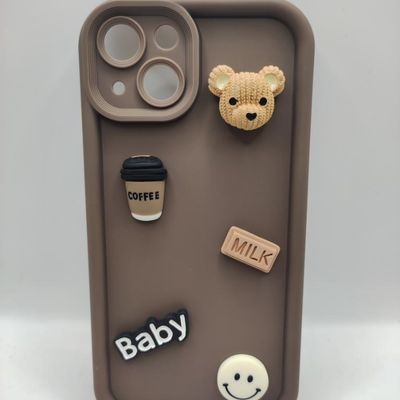 Чохол Pretty Things Case iPhone 13 (brown/bear) 54854 54854* Чехол