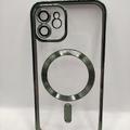 Чохол Metal Matte Case with Magnetic Ring iPhone 12 (dark green) 54518 54518* Чехол