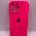 Чохол Silicone Case Full Camera Protective (AA) для Apple iPhone 14 Pro Max (6.7) (Рожевий / Barbie pink) 57053 57053* Чехол