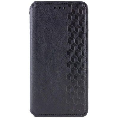 Шкіряний чохол-книжка GETMAN Cubic (PU) для Xiaomi Redmi Note 15 4G/5G (EU) (Чорний) Black 00084871 Чехол