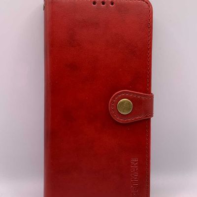 Кожаный чехол книжка GETMAN Gallant (PU) для Samsung Galaxy A53 5G (Красный) 54590 Чехол