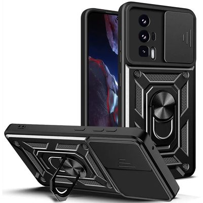 Ударостійкий чохол Camshield Serge Ring для Samsung Galaxy A04s (Чорний) 57626 Чехол