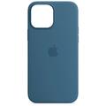 Чохол Silicone case (AAA) full with Magsafe для Apple iPhone 13 (6.1) (Синій / Blue Jay) 51174 51174* 51174