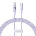Кабель  Gem Fast-Charging Type-C 100W 1m (purple) 59408 Baseus