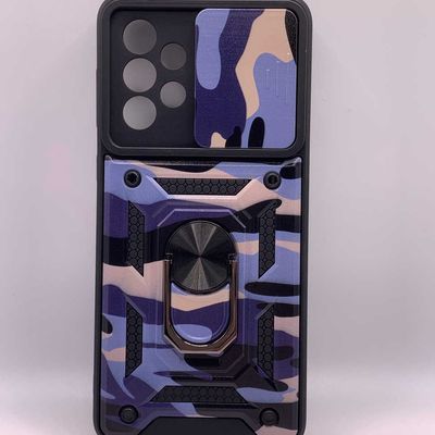 Ударопрочный чехол Camshield Serge Ring Camo для Samsung Galaxy A33 5G (Фиолетовый / Army Purple) 54672 54672 54672* Чехол