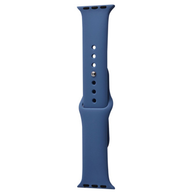Силіконовий ремінець для Apple Watch Sport Band 42 / 44 / 45 / 49 (S/M & M/L) 3pcs (Сірий / Dark Gray) 34825