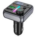 FM Модулятор/Авто адаптер  BC50 Ascenso PD20W+QC3.0 (Чорний) 54706 Borofone