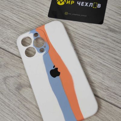 Накладка Rainbow Silicone Case IPhone 13 Pro 2021 (1) 34696 34696 34696 34696 Чехол