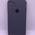Чохол Silicone Case Square Full Camera Protective (AA) для Apple iPhone 7/8/SE (2020) (4.7) (Сірий / Dark Gray) 00040229 Чехол