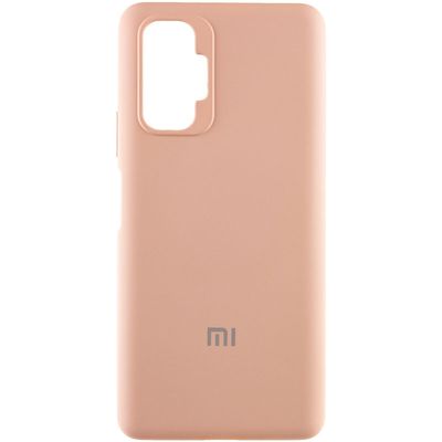 Чохол Silicone Cover Full Protective (AA) для Xiaomi Redmi Note 10 Pro / 10 Pro Max (Рожевий / Pink Sand) Китай