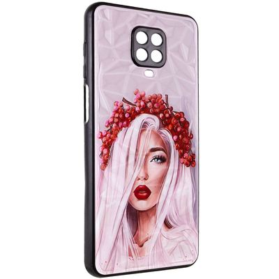 TPU+PC чохол Prisma Ladies для Xiaomi Redmi Note 9s / Note 9 Pro / Note 9 Pro Max (Ukrainian Girl) 37575 Чехол