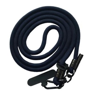 Шнурок (8мм) 150см (Dark Blue) 00077799
