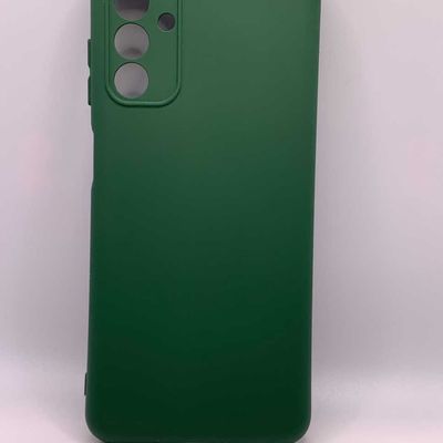 Silicone Cover Lakshmi Full Camera (A) для Samsung Galaxy A04s (Зеленый / Dark green) 58066* Чехол