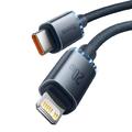 Кабель Crystal Shine Series Fast Charging Type-C to Lightning 20W (1.2m) (black) 35274 Baseus