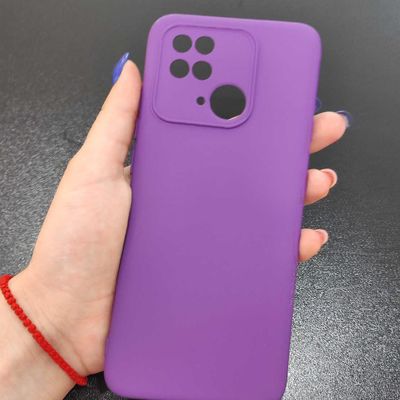 Чохол Silicone Cover Lakshmi Full Camera (A) для Xiaomi Redmi 10C (Фіолетовий / Purple) 54934 Чехол