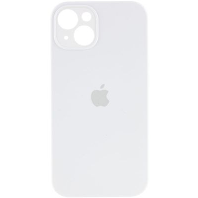 Чохол Silicone Case Full Camera Protective (AA) для Apple iPhone 13 (6.1) (Білий / White) 00050657 Чехол