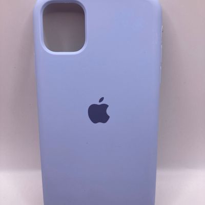 Чохол Silicone Case Full Protective (AA) для Apple iPhone 11 (6.1) (Блакитний / Lilac Blue) 00033130 00033130* Чехол